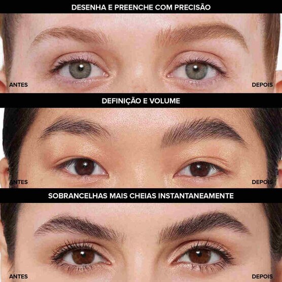 BROW DEF DELUX BROW DEFINER DELUXE - DARK BROWN